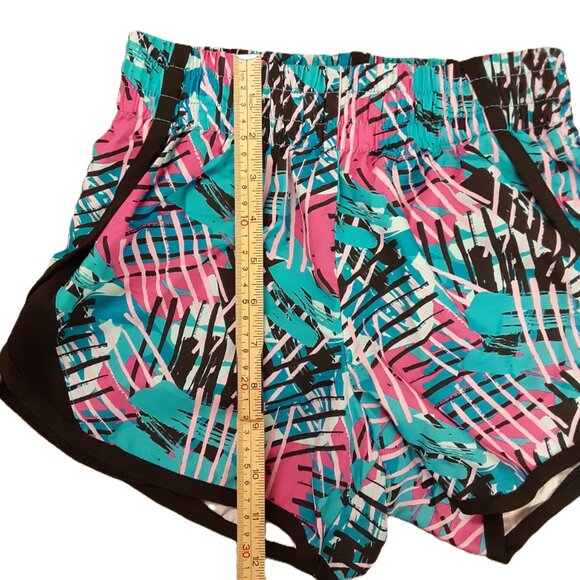Athletic Works Girls Shorts Size LG 10-12 Lightweight Elastic Waist Sm Spot - Picture 4 of 5